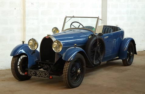 TELEPHONE & IN-PERSON BIDDING ONLY - A 1927 BUGATTI TYPE 44 - TELEPHONE & IN-PERSON BIDDING ONLY: A 1927 BUGATTI TYPE 44. One of the first Bugatti Type 44 to be imported into the UK which was retained by Bugatti Brixton Road, as a mechanical and showroom demonstrator, shown at the Olympia show in