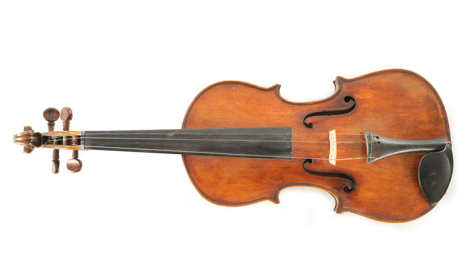 AN OLD VIOLIN WITH TWO PIECE BACK (1 of 7)