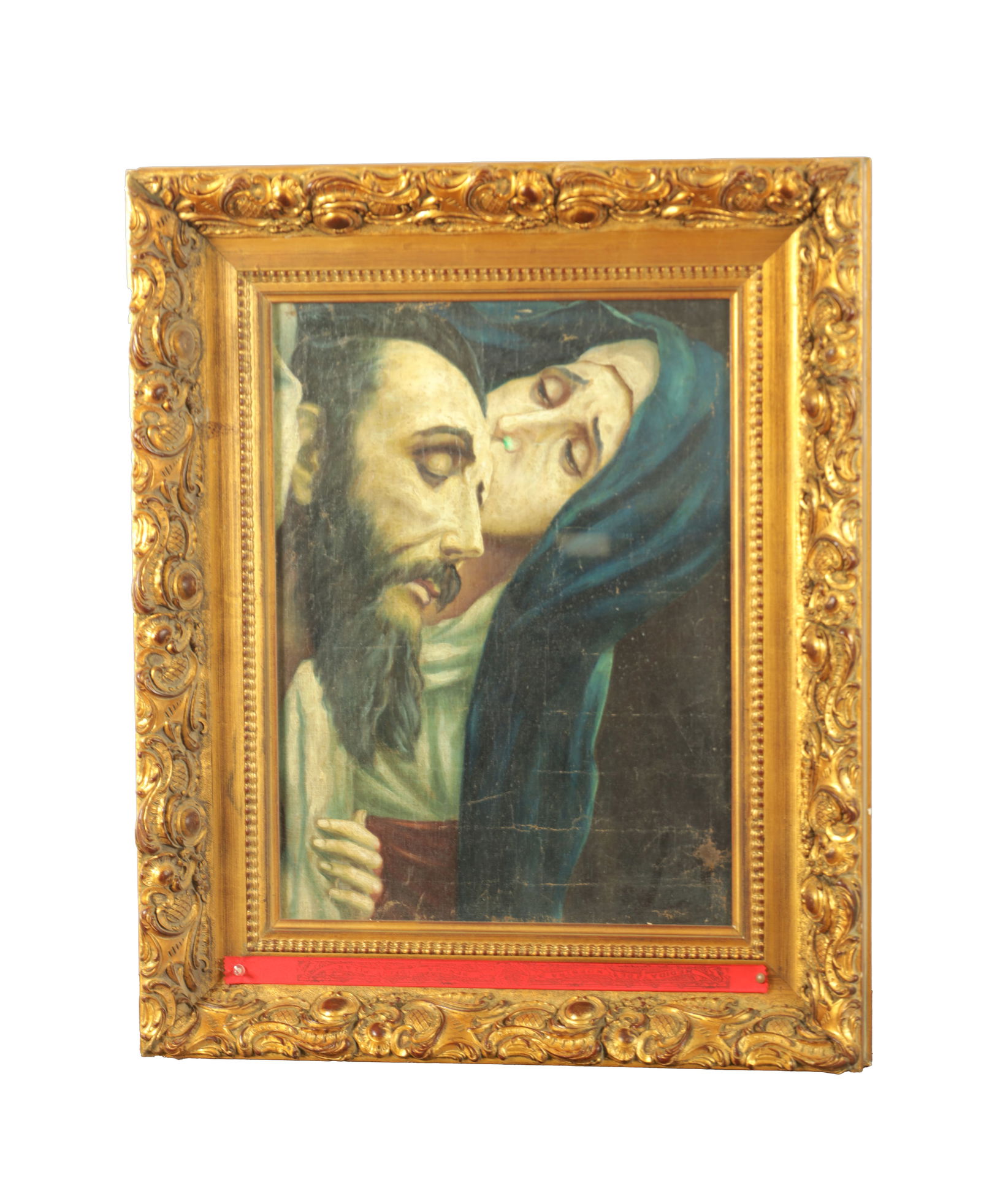 AN EARLY 17TH / 18TH CENTURY OIL ON CANVAS FLEMISH SCHOOL (1 of 6)