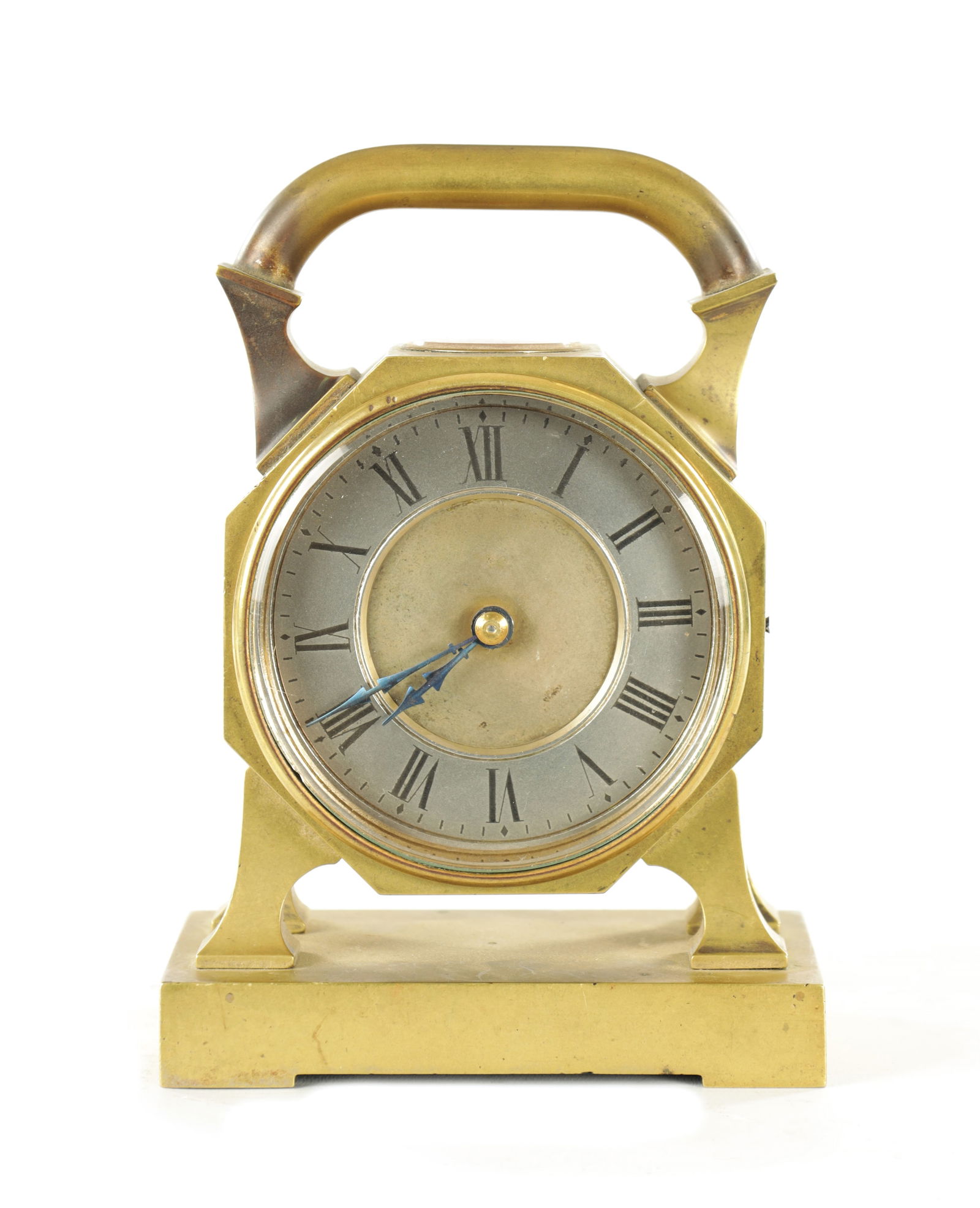 A LATE 19TH CENTURY FRENCH INDUSTRIAL DESK CLOCK (1 of 7)