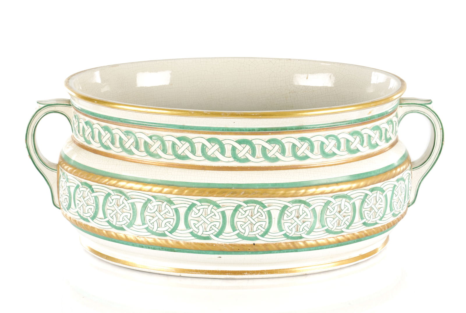 A VICTORIAN MINTON STYLE ENGLISH CERAMIC FOOTBATH (1 of 10)