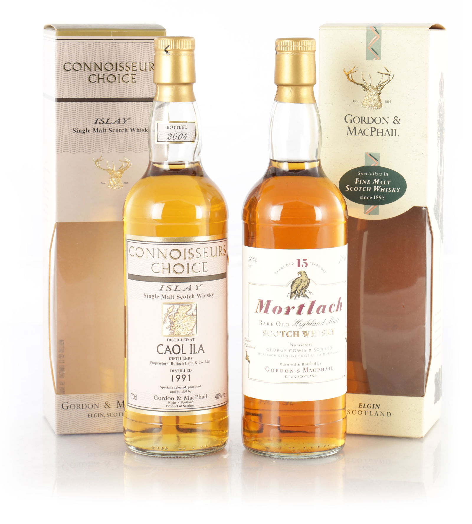 TWO BOTTLES OF SCOTCH WHISKY (1 of 2)