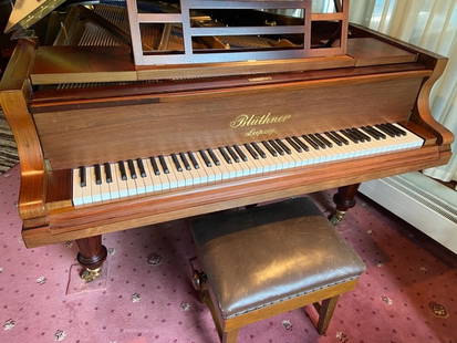 BLUTHNER ROSEWOOD GRAND PIANO CIRCA 1901: BLUTHNER ROSEWOOD GRAND PIANO CIRCA 1901