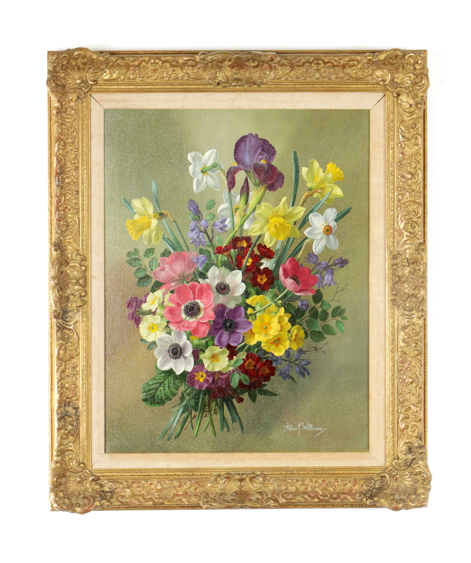 ALBERT WILLIAMS (1922-2010) STILL LIFE OIL ON CANVAS (1 of 6)