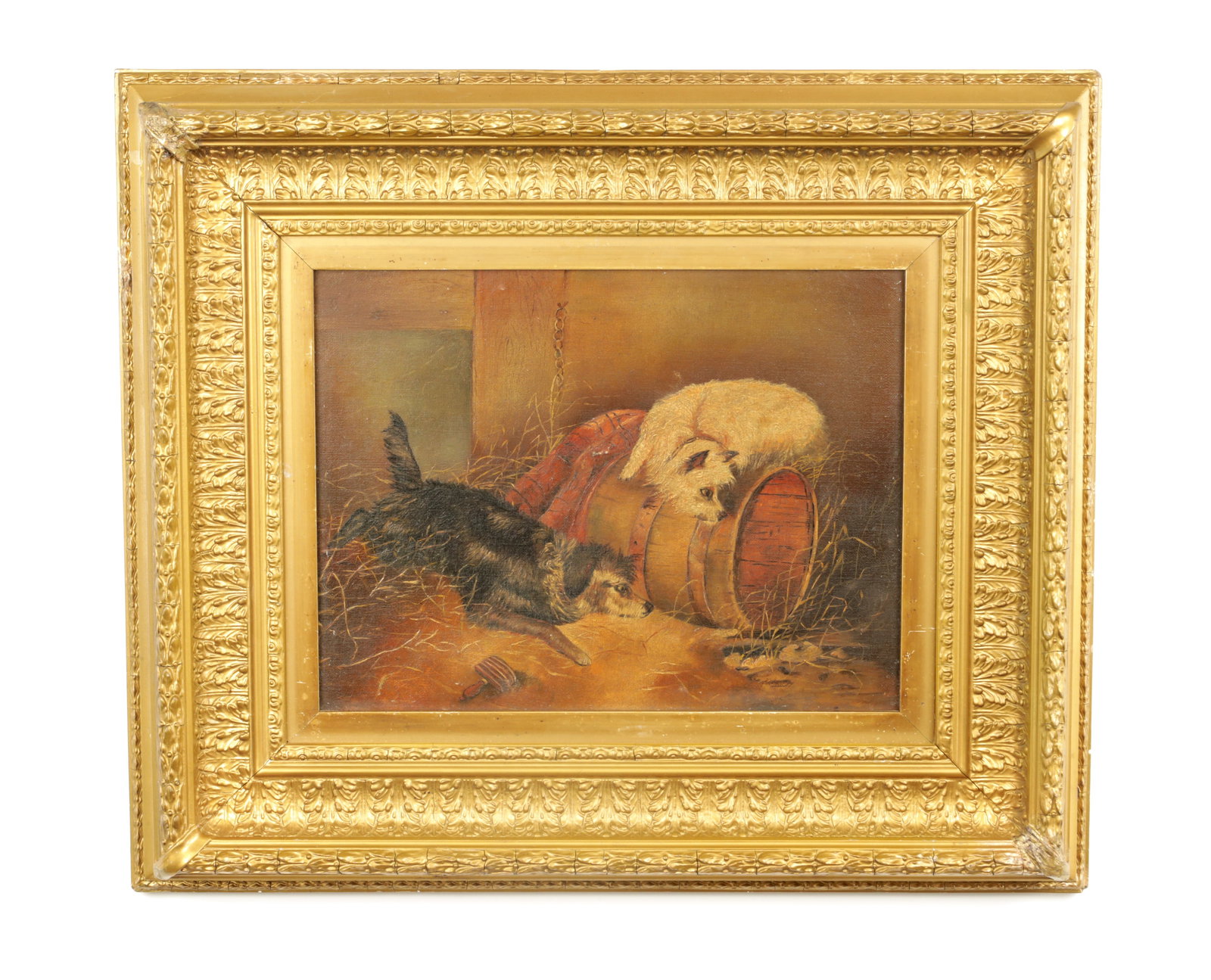 IN THE MANNER OF GEORGE ARMFIELD. A 19TH CENTURY OIL ON CANVAS (1 of 7)