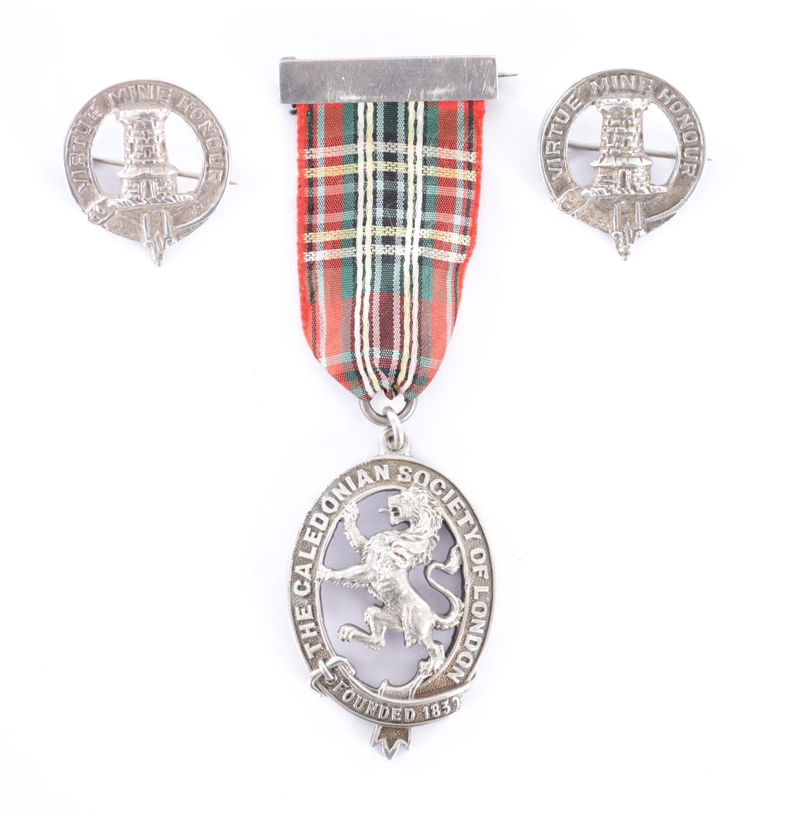 A COLLECTION OF THREE 20TH CENTURY SCOTTISH MEDALS (1 of 8)