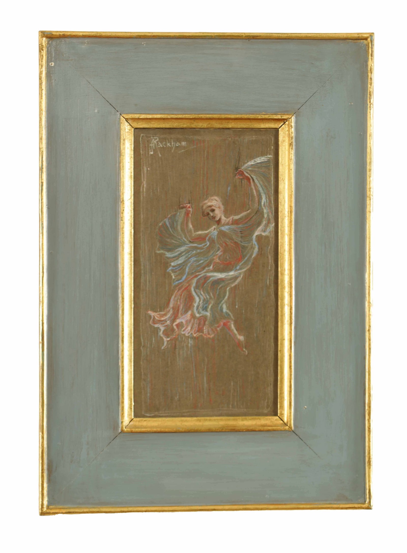 ARTHUR RACKMAN (BRITISH, 1867-1939) PASTEL ON BOARD (1 of 5)