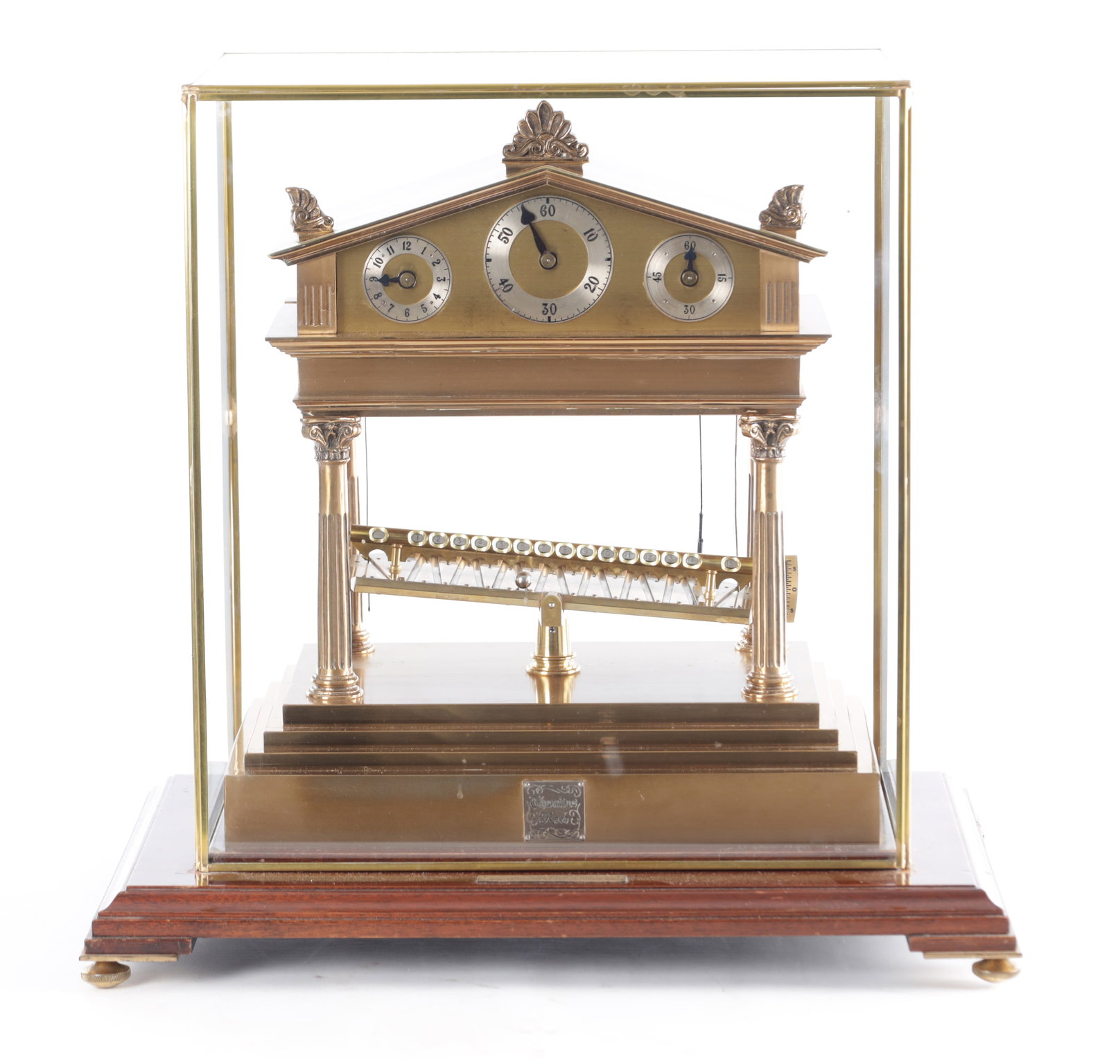 THWAITES & REED, LONDON. A 20TH CENTURY CONGREVE ROLLING BALL CLOCK (1 of 20)