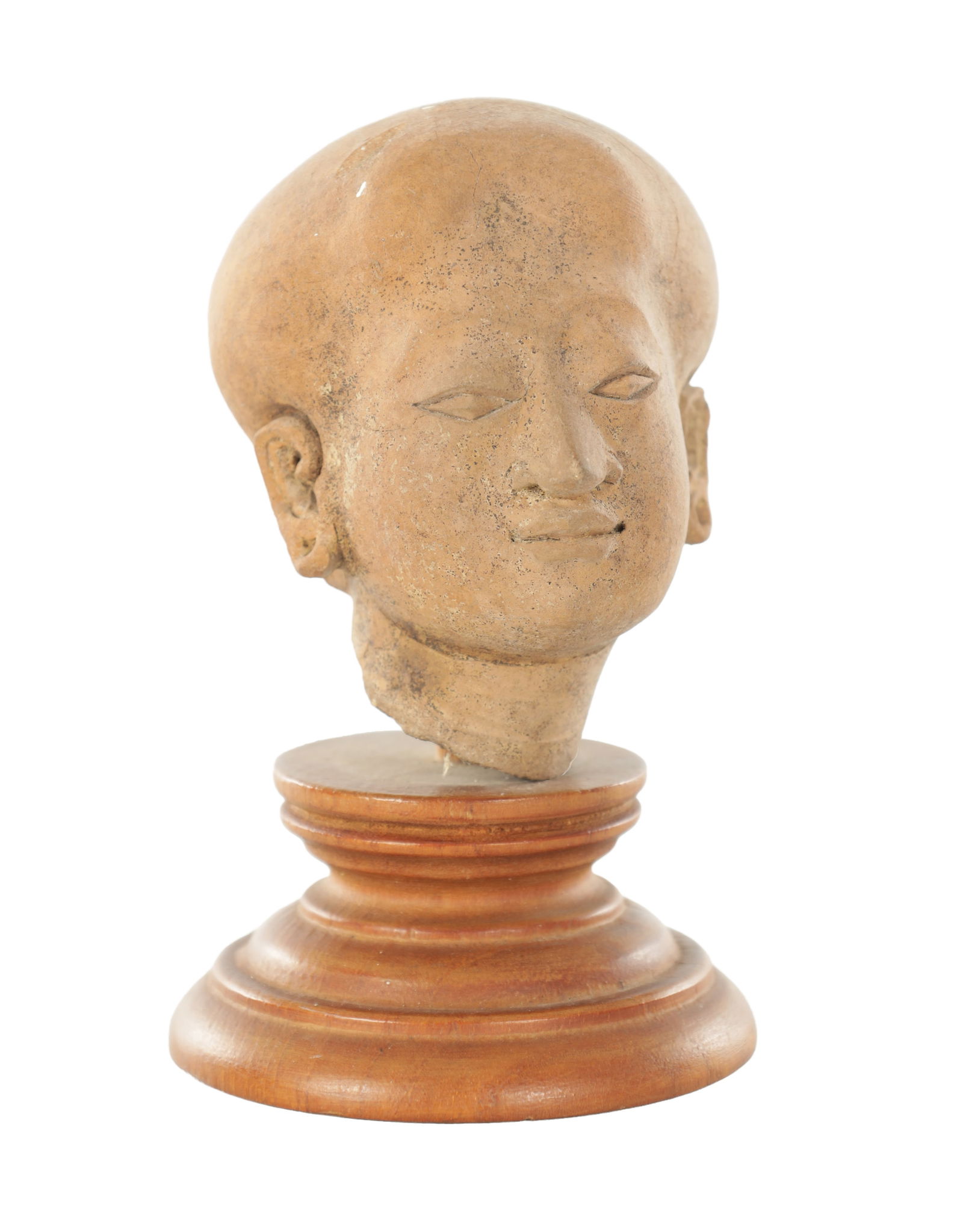 AN 11TH–12TH CENTURY TERRACOTTA HEAD OF A MAJAPAHIT PRINCESS (1 of 6)