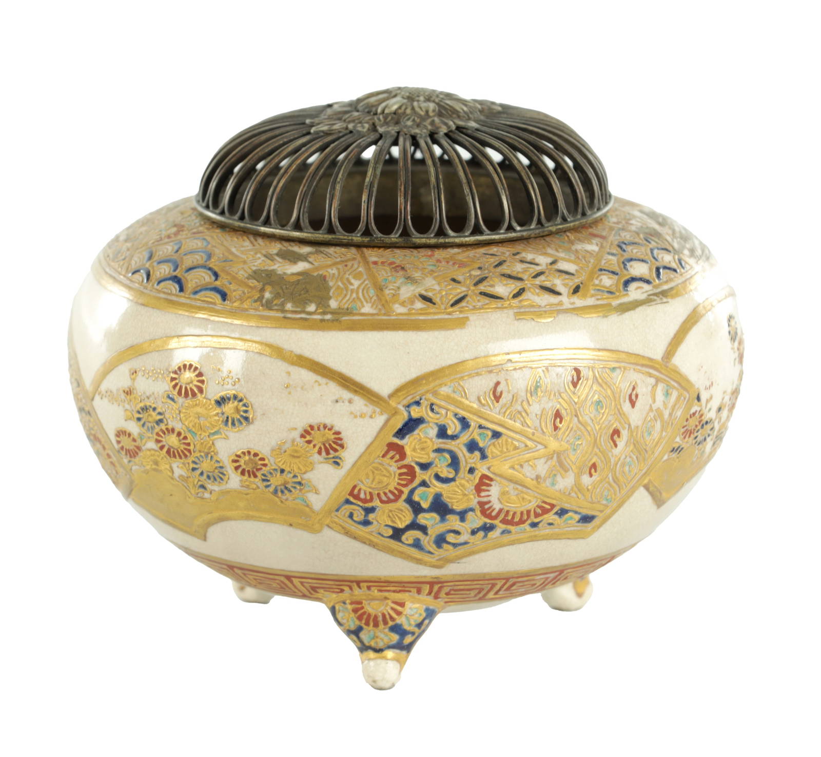 A FINE JAPANESE MEIJI PERIOD SATSUMA KORO