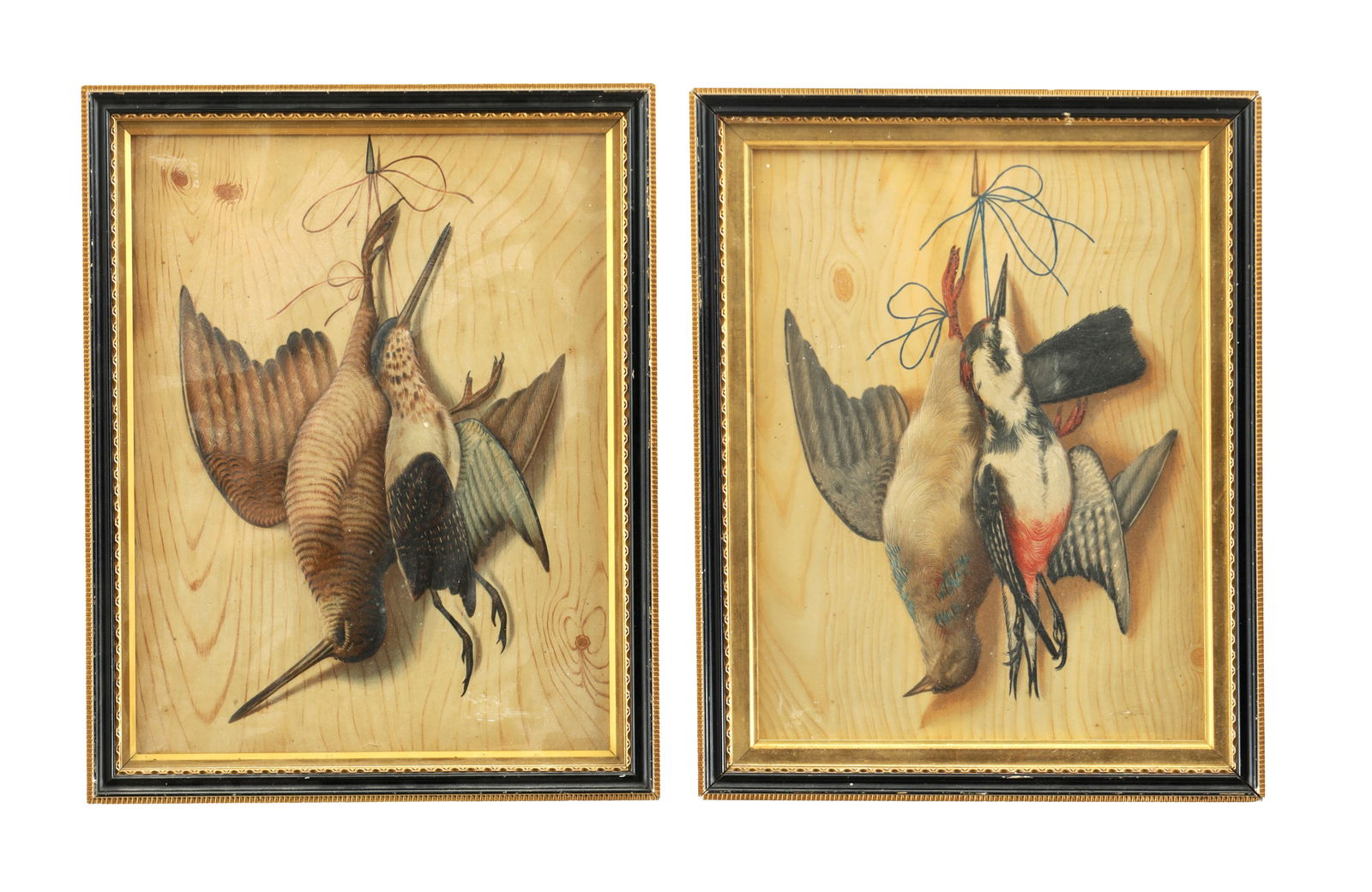 ATT. MICHELANGELO MEUCCI (1840 - 1890) A PAIR OF 19TH CENTURY OIL ON BOARDS (1 of 12)