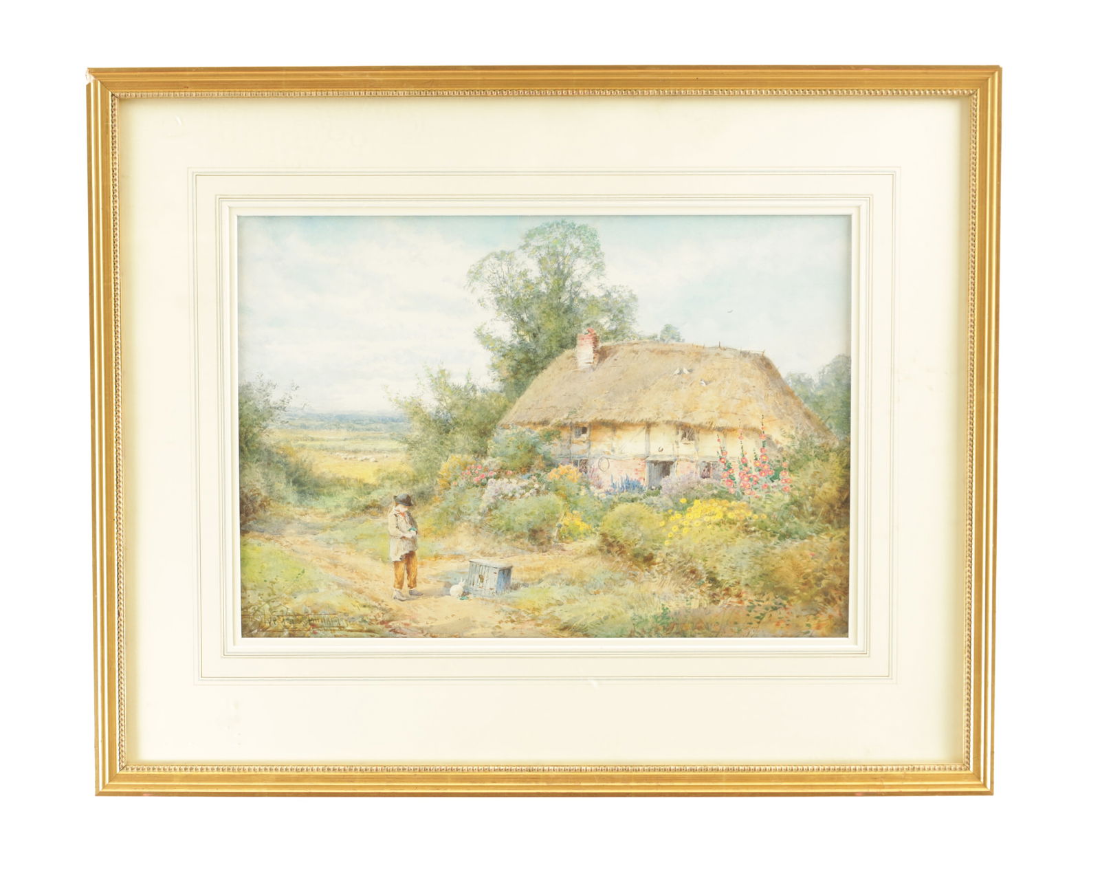 HENRY JOHN SYLVESTER STANNARD (BRITISH 1870 -1951) WATERCOLOUR (1 of 9)