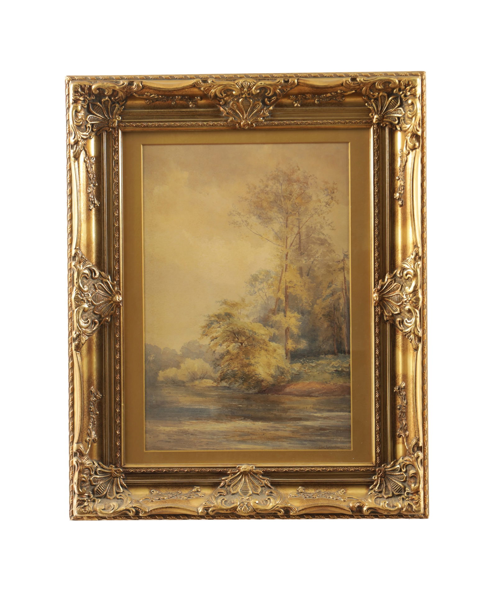 CHARLES WILLIAM ADDERTON (1866 - 1944) A 19TH CENTURY WATERCOLOUR (1 of 4)