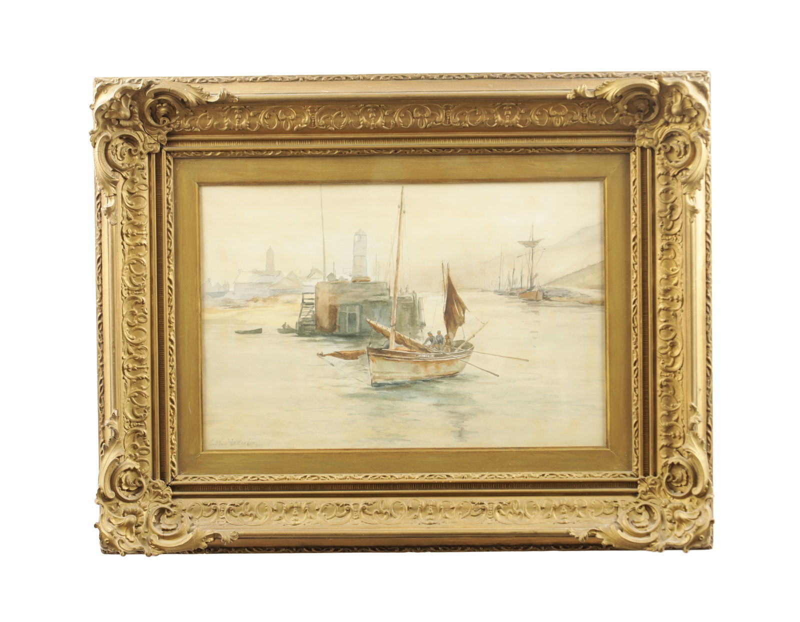 CHARLES WILLIAM ADDERTON (1866 - 1944 BRITISH) A LATE 19TH CENTURY WATERCOLOUR (1 of 4)