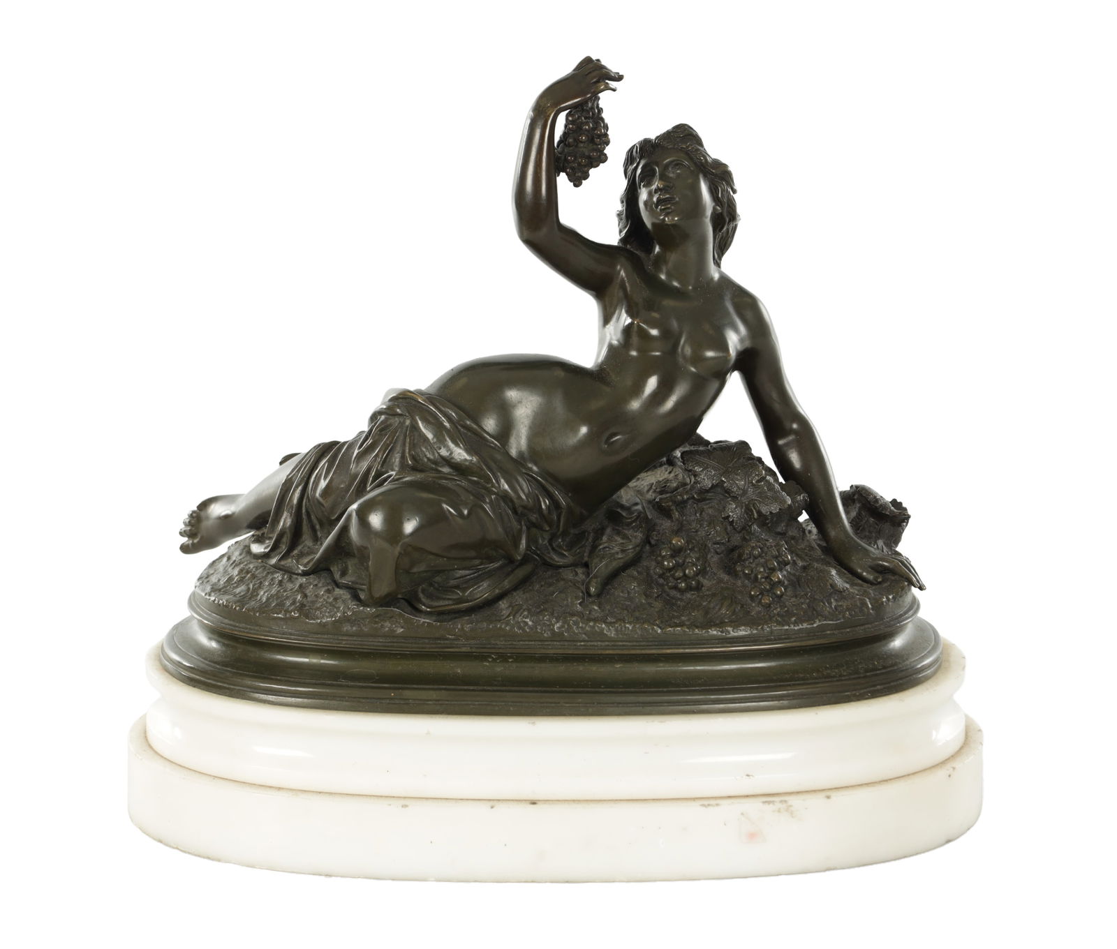 CLODION MICHEL CLODION (FRANCE 1738 - 1814) A LATE 18TH CENTURY FIGURAL BRONZE (1 of 8)
