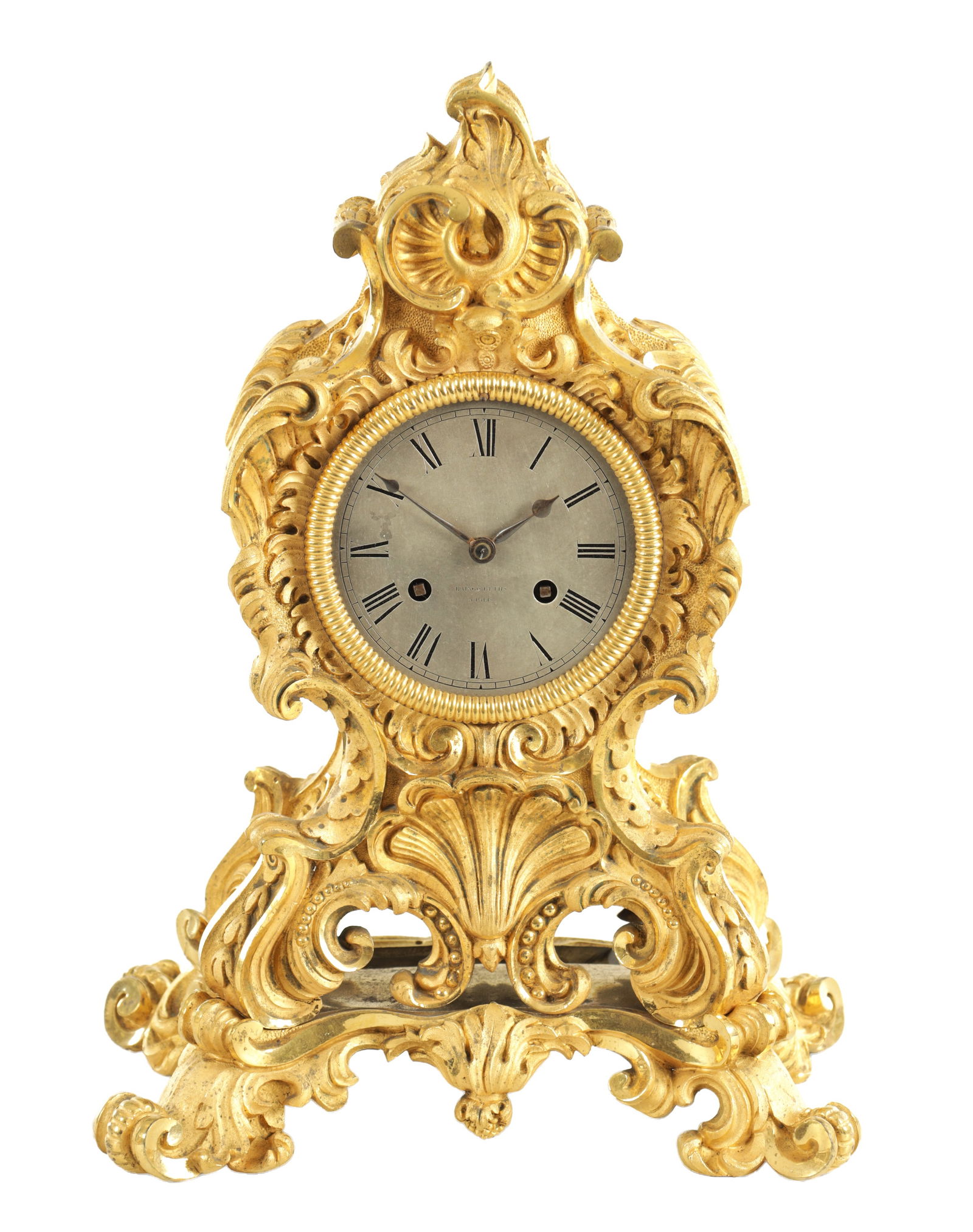 RAINGO ET FILS, A.PARIS, A 19TH CENTURY FRENCH ORMOLU MANTEL CLOCK (1 of 7)