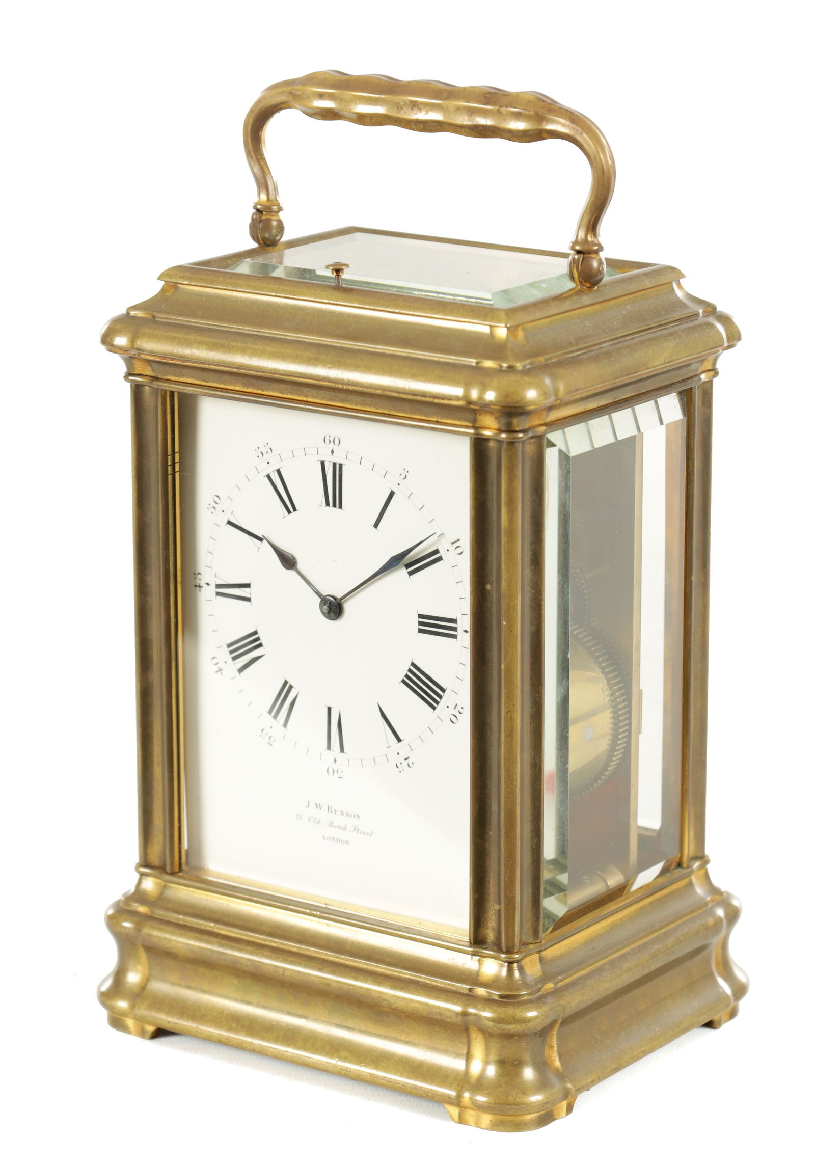 DROCOURT, PARIS. A LATE 19TH CENTURY GIANT GORGE CASED REPEATING CARRIAGE CLOCK (1 of 6)
