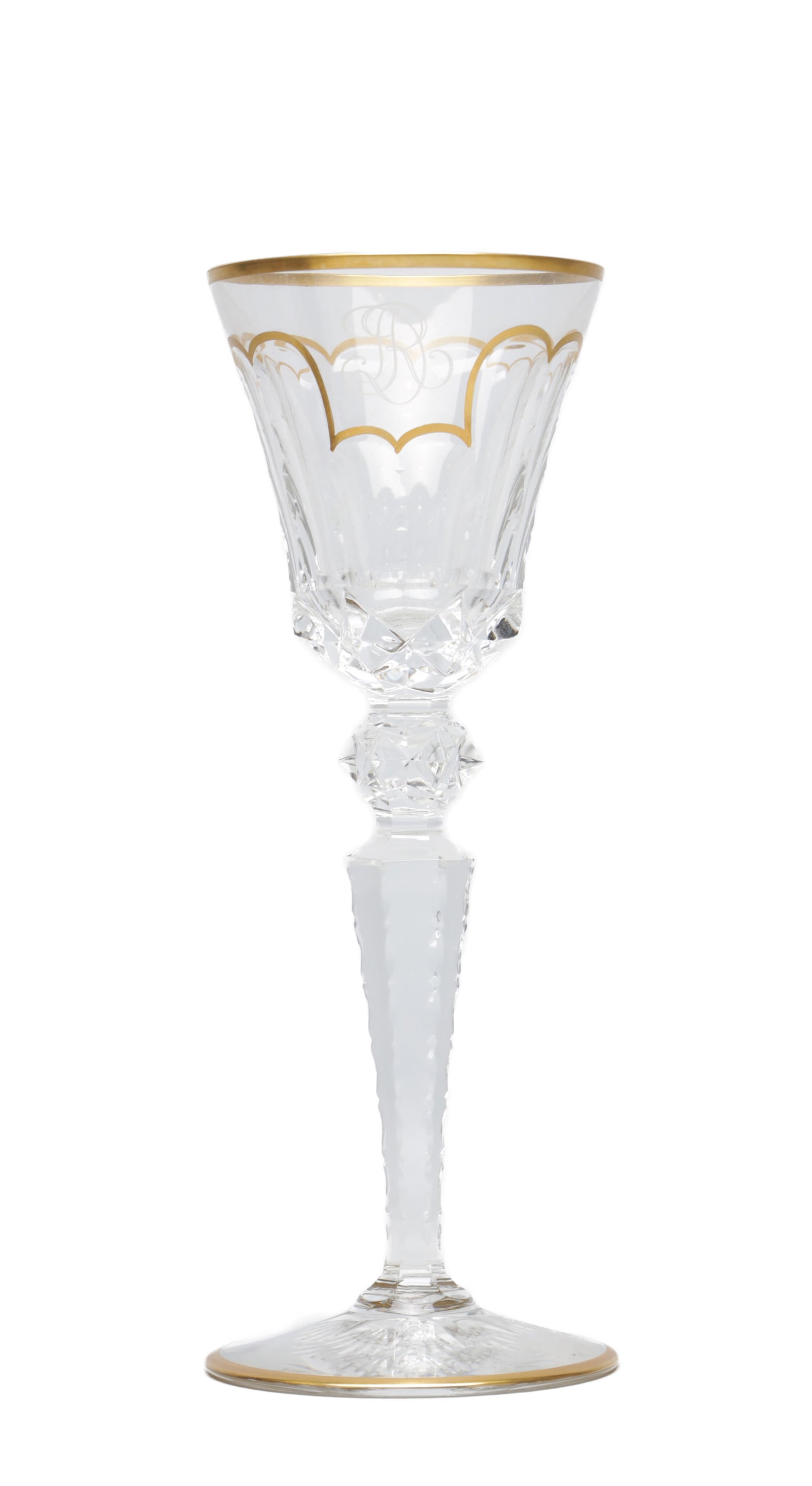 A ST LOUIS CRYSTAL EXCELLENCE GOBLET (1 of 6)