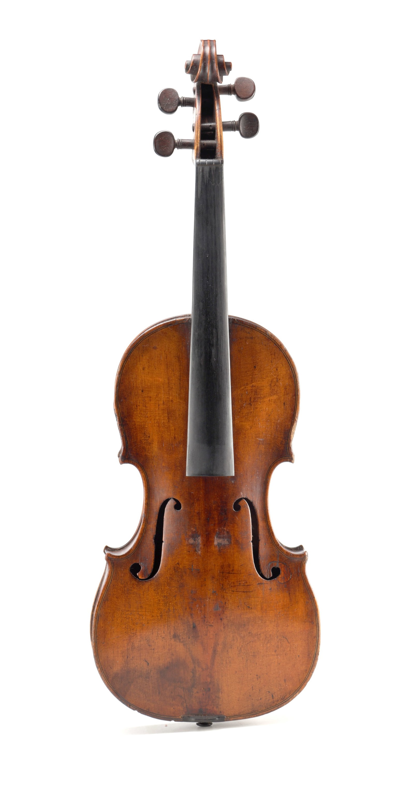 IN THE MANNER OF GEORGE CRASKE A MID 19TH CENTURY ENGLISH FULL-SIZE VIOLIN (1 of 7)