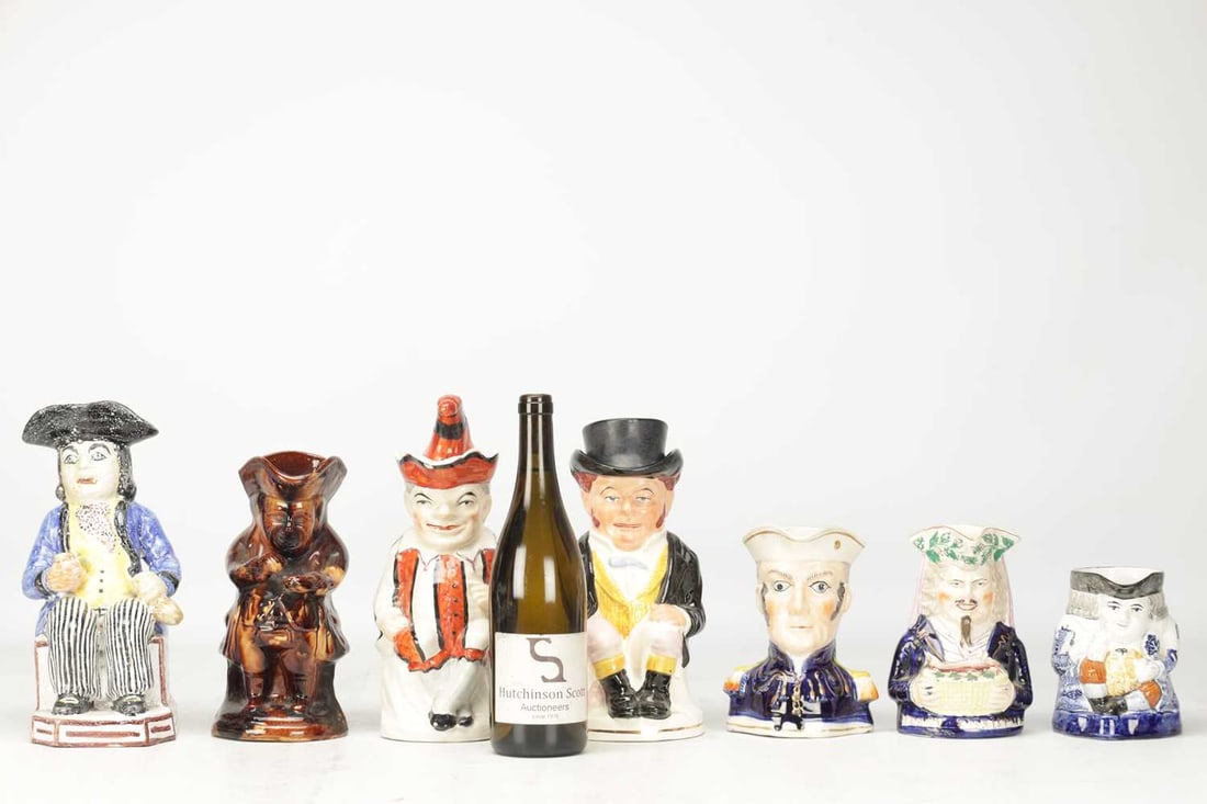 A COLLECTION OF 18TH AND 19TH CENTURY TOBY JUGS - 3