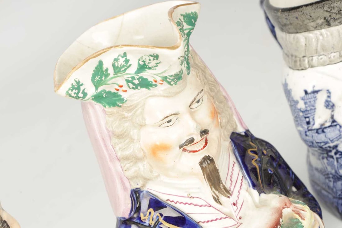 A COLLECTION OF 18TH AND 19TH CENTURY TOBY JUGS - 5