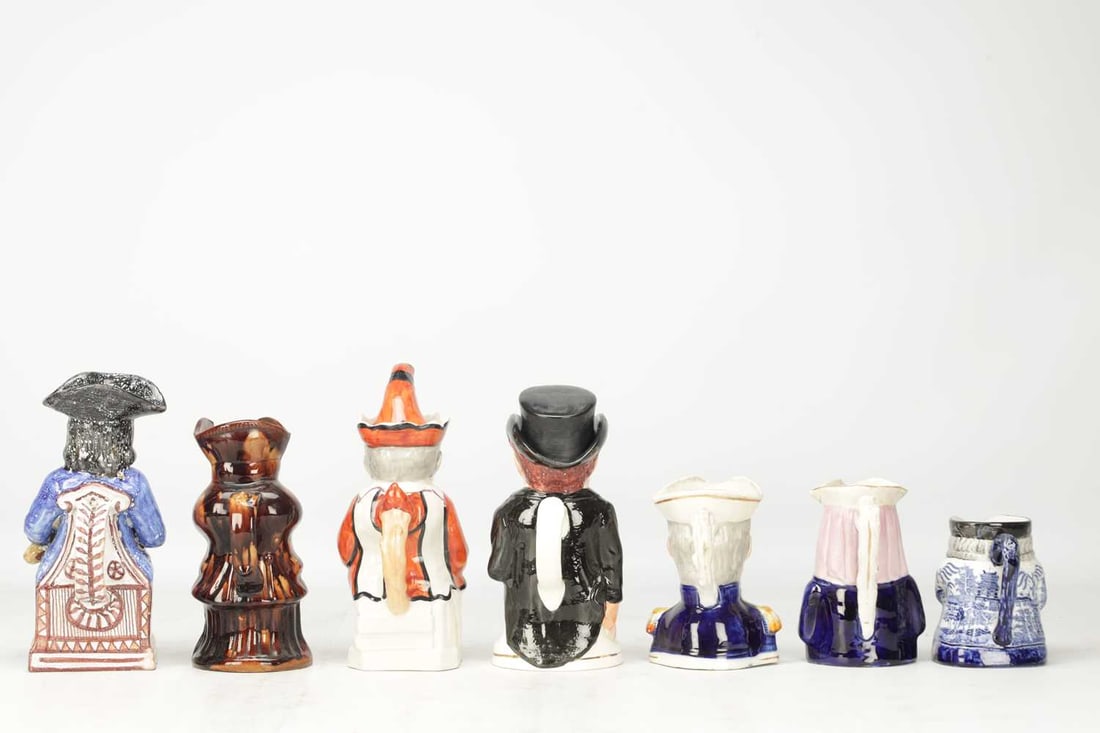 A COLLECTION OF 18TH AND 19TH CENTURY TOBY JUGS - 7
