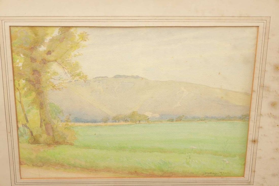 A COLLECTION OF EARLY 20TH CENTURY WATERCOLOURS - 2