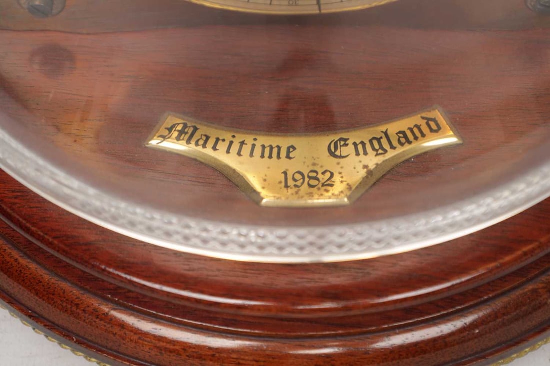 MAPPIN & WEBB, LONDON. A LATE 20TH CENTURY BRASS 'THE MARINER' SKELETON CLOCK MODELLED AS A SHIP'S B - 3