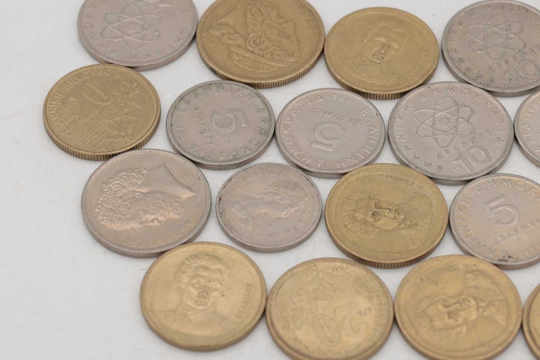 A COLLECTION OF 20TH CENTURY EUROPEAN COINS - 2