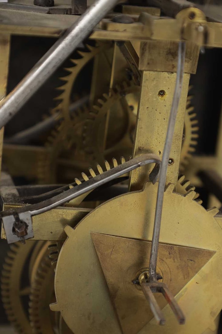 WILLIAM WISE, WANTAGE. AN 18TH CENTURY ENGLISH 30-HOUR LONGCASE CLOCK MOVEMENT - 7