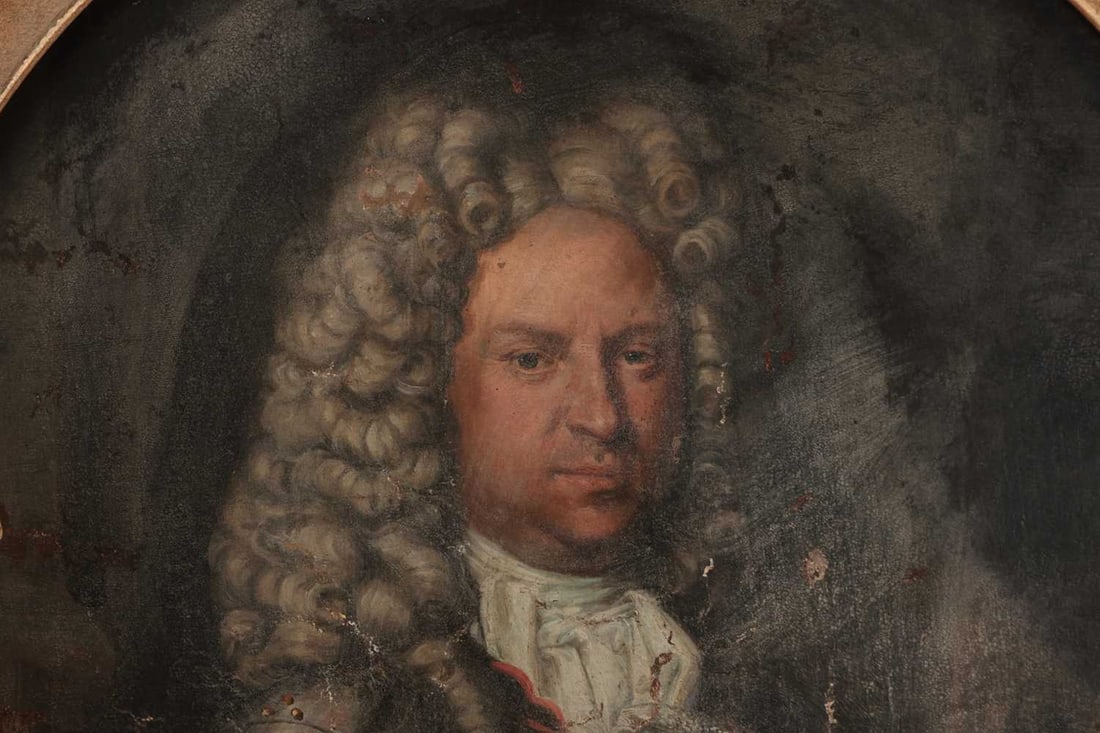 A 17TH CENTURY OIL ON CANVAS PORTRAIT OF A GENTLEMAN IN ARMOUR - 2