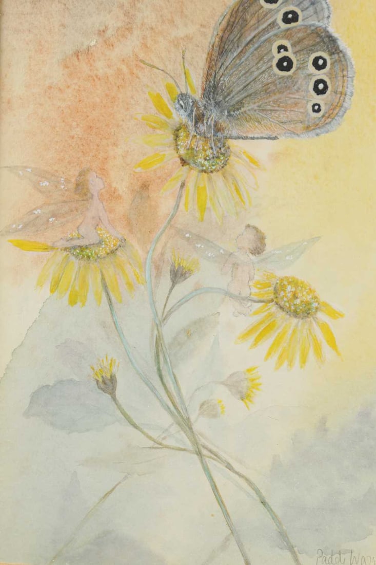 PADDY WAREING A WATERCOLOUR 'JUST A DREAM' DATED 1982 - 4