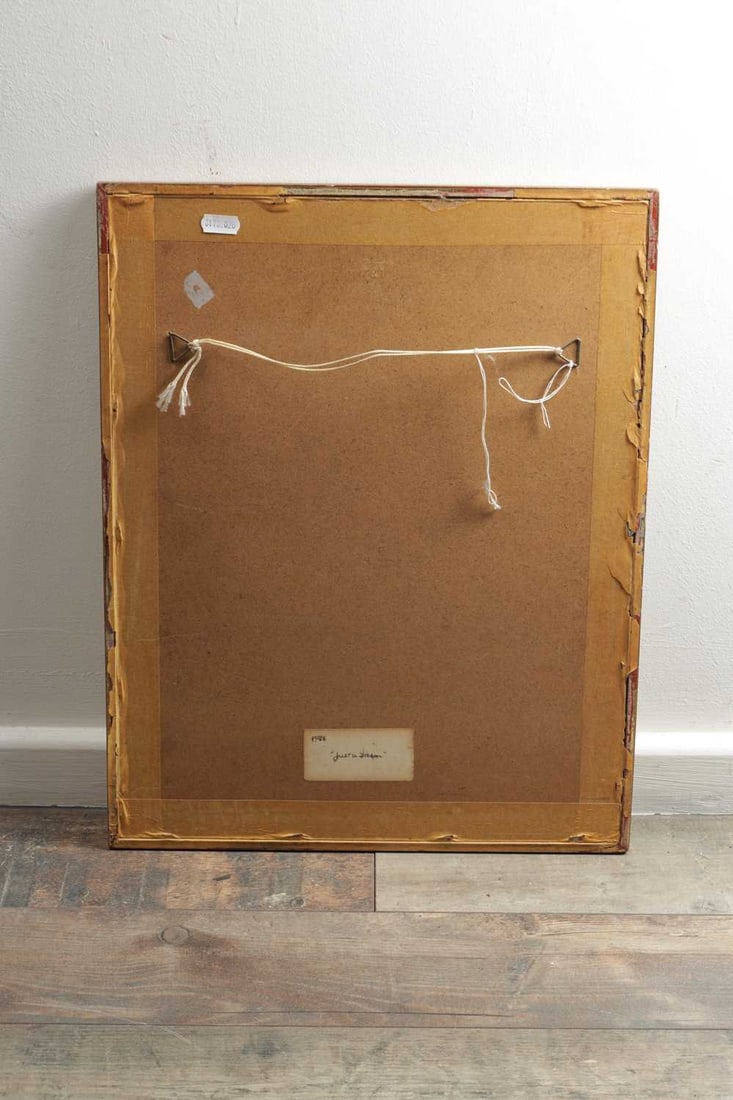 PADDY WAREING A WATERCOLOUR 'JUST A DREAM' DATED 1982 - 6