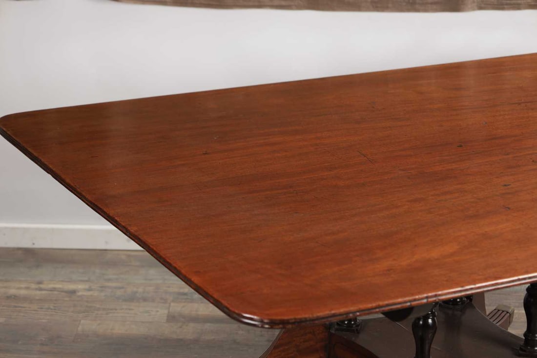 A LARGE REGENCY MAHOGANY CENTRE TABLE POSSIBLY BY GEORGE BULLOCK - 2