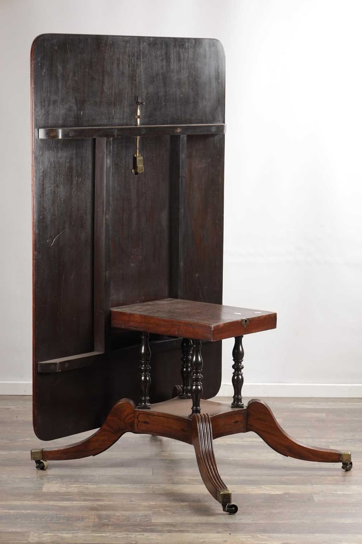 A LARGE REGENCY MAHOGANY CENTRE TABLE POSSIBLY BY GEORGE BULLOCK - 7