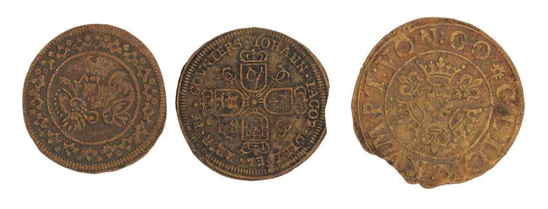 A COLLECTION OF THREE NUREMBERG COINS - 2