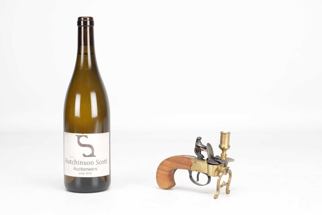 A FLINTLOCK TINDER LIGHTER - 2