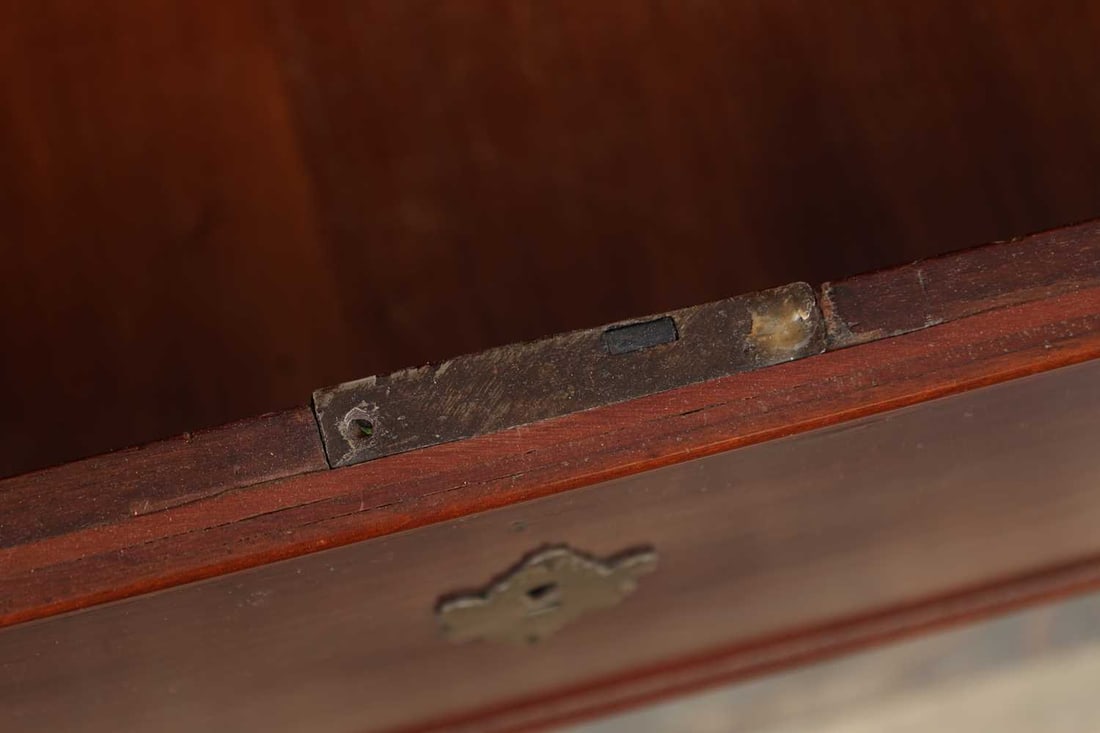 AN 18TH CENTURY ANGLO-CHINESE HARDWOOD BUREAU BOOKCASE - 2
