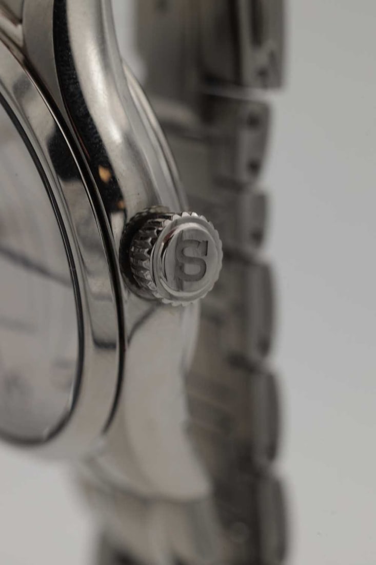 A GENTLEMAN'S STAINLESS STEEL SEIKO PRESAGE AUTOMATIC WRIST WATCH - 9