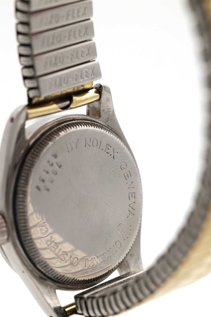 A MID 20TH CENTURY TUDOR STAINLESS STEEL OYSTER ROYAL WRISTWATCH - 3