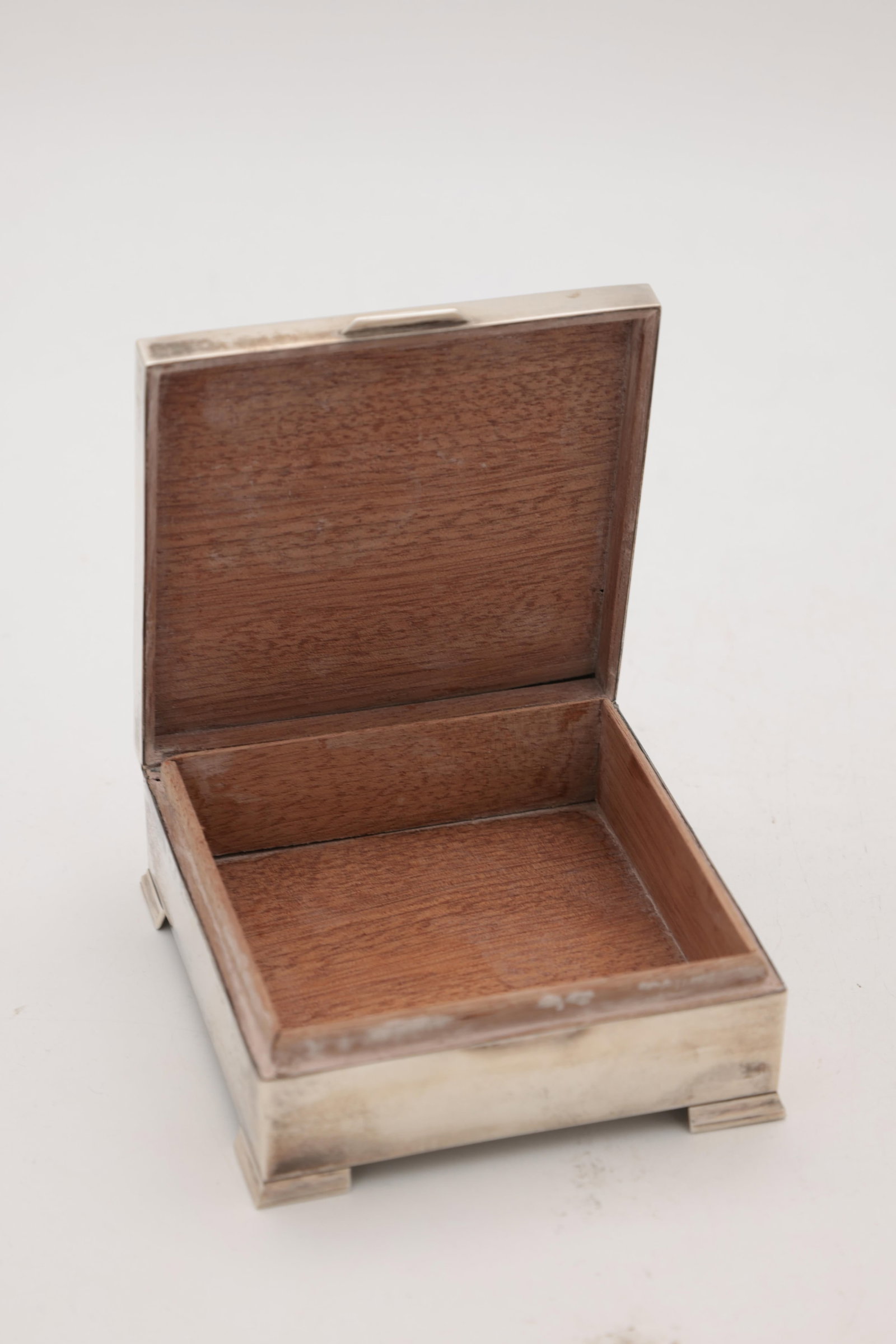 TWO SILVER BOXES - 2