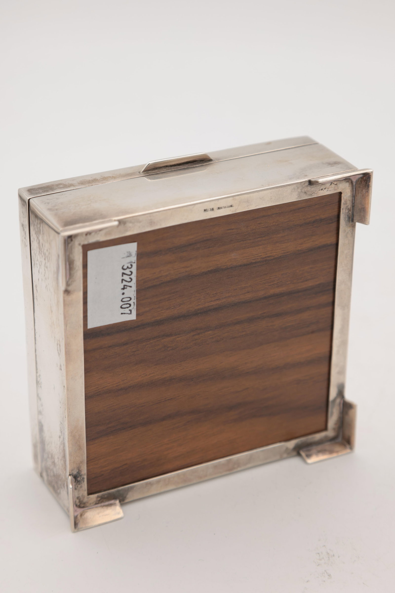 TWO SILVER BOXES - 3