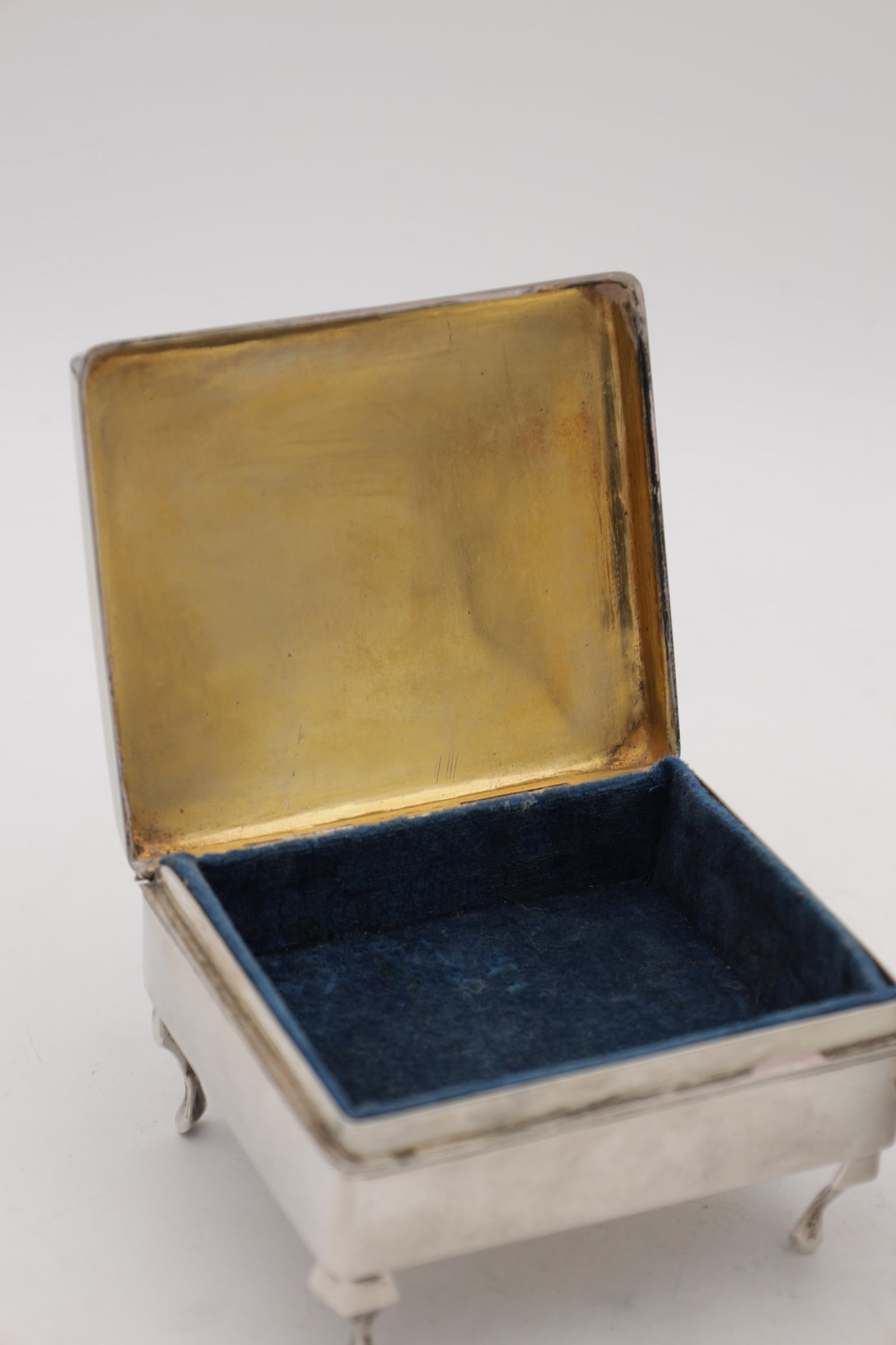 TWO SILVER TRINKET BOXES - 5