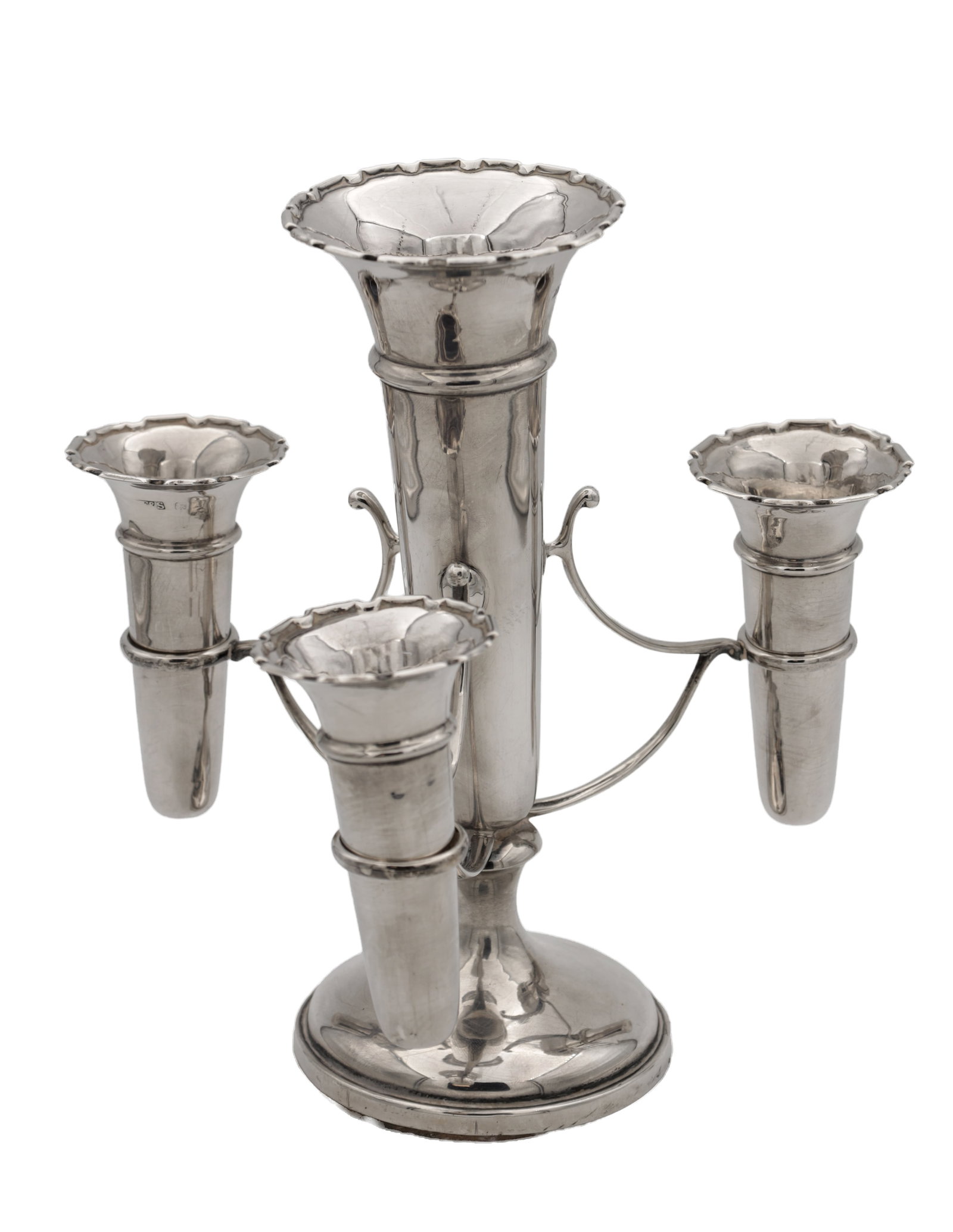 A FILLED BASE SILVER EPERGNE (1 of 7)