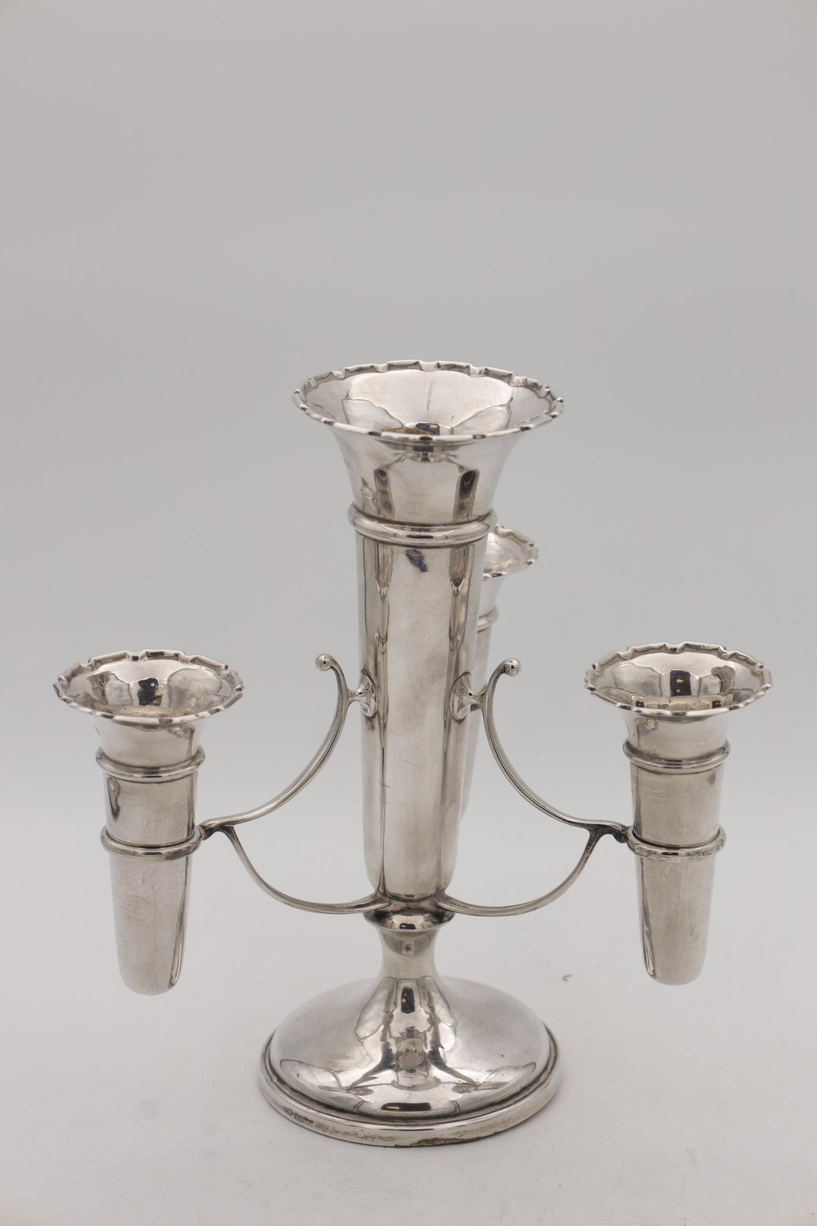 A FILLED BASE SILVER EPERGNE - 4