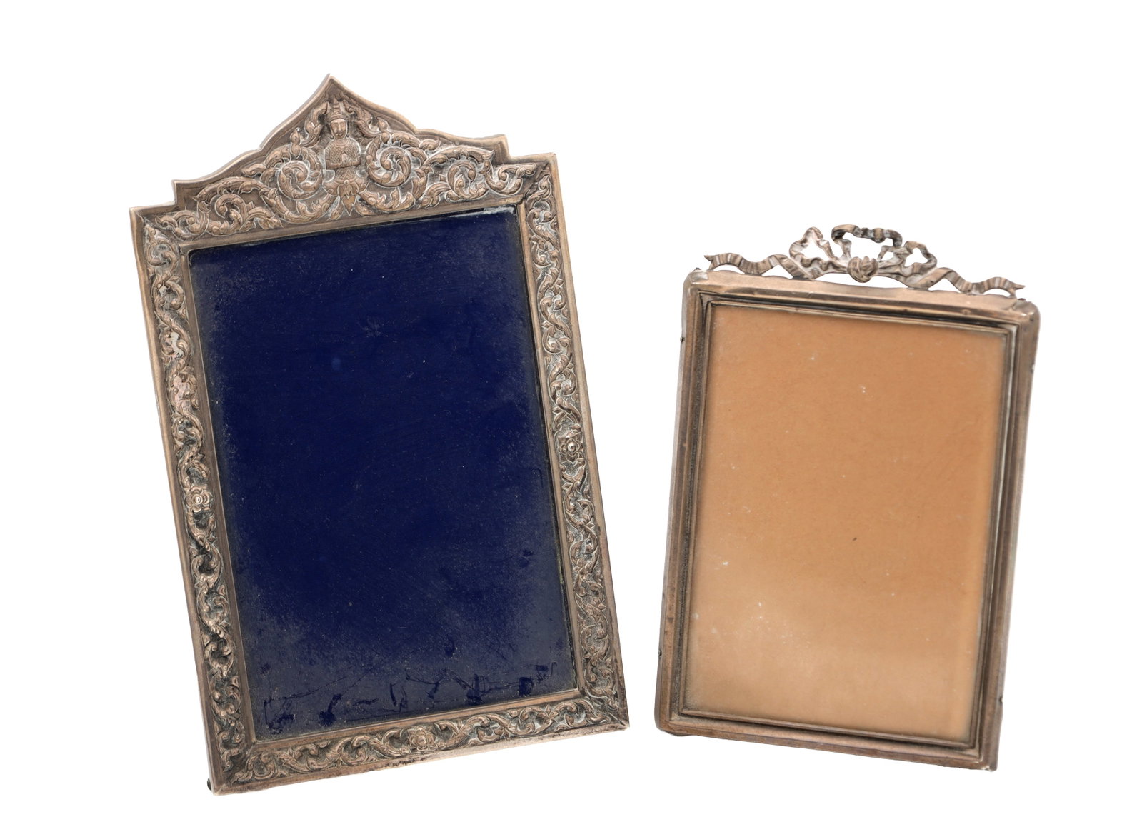 TWO SILVER PHOTOGRAPH FRAMES (1 of 8)