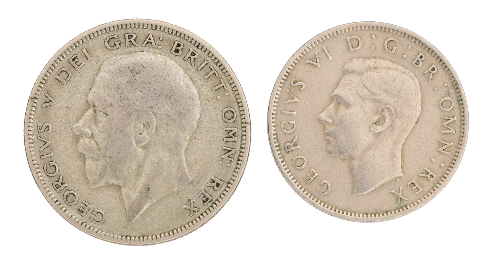 TWO 20TH CENTURY ENGLISH COINS (1 of 2)
