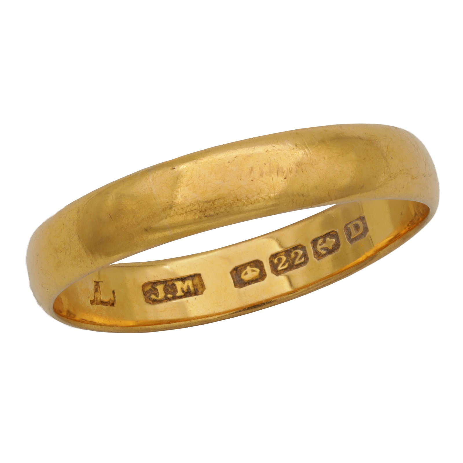 A 22CT GOLD BAND (1 of 1)