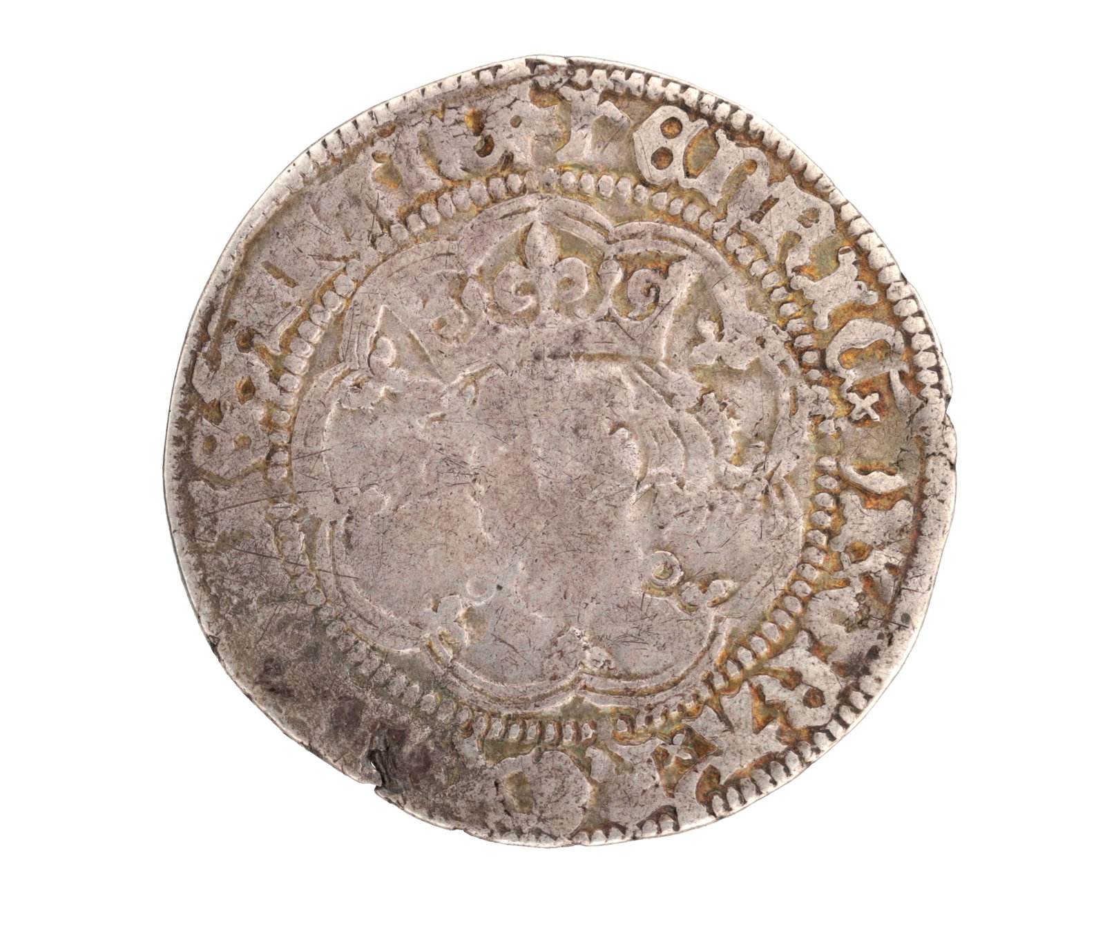 A PRE-TREATY PERIOD ENGLISH SILVER GROAT OF KING EDWARD III 1351-61 (1 of 2)