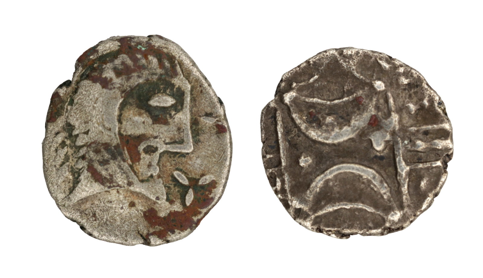 TWO AD 10-43 ICENI SILVER UNITS (1 of 2)